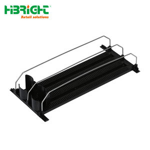 Système transparent d'approvisionnement d'entreposage de système en plastique de magasin de détail de poussoir d'étagère d'épicerie de supermarché - Product Image 2