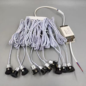 Встраиваемые комнатные светильники для украшения дома, 1 Вт, размер резки 18 мм, супер мини Точечный светильник для шкафа - Product Image 2