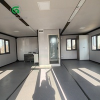 Maisons extensibles pliantes Portable pas cher installé le chalet bureau hors conteneur maison ouragan maisons prêtes à vivre