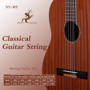 Chất Lượng Cao Nylon Đàn <span class=keywords><strong>Guitar</strong></span> Cổ Điển Dây Bền 6-Dây Đàn <span class=keywords><strong>Guitar</strong></span> Phụ Kiện Biểu Tượng Tùy Chỉnh Bán Buôn - Product Image 2