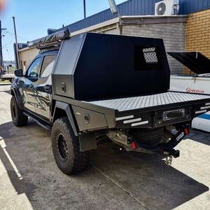 Customized Waterproof Heavy Duty Aluminum Truck Ute Canopy with <b>Tool</b> <b>Boxes</b> and Lockable Features - Product Image 6