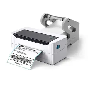 Inkless Portable Direct Barcode 4X6 Shipping Thermal Sticker Label Printer For Sale