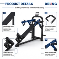 Équipement de fitness commercial pour salle de sport, machine de musculation multi-stations à charge libre pour l'entraînement en force