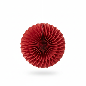 16 \ "rosso a nido d'ape Fan Party decorazione 144 pz Per cartone Per decorazioni Festive - Product Image 2