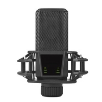 DIBOYA LGT-240 Kondensatormikrofon Kabellos für Karaoke Aufnahme Live-Streaming Soundkarte Streamer Mobile Geräte
