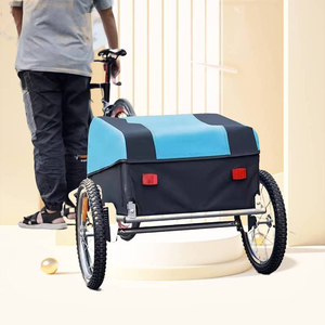 CZFIT 2026 NUEVO Remolque de Carga Plegable y Desmontable para Bicicleta de Carretera con Tela Oxford y Acero al Carbono, Colorido, para Viajes y Camping al Aire Libre - Product Image 5