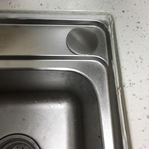 Couvre-évier décoratif en acier inoxydable pour distributeur de savon, accessoire de robinet d'étanchéité pour évier à légumes, lave-vaisselle 283235mm - Product Image 3