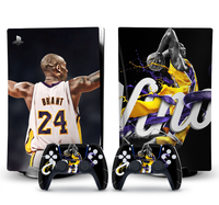 Offre Spéciale Conception Personnalisée Plaque Coquille Pvc Vinyle Autocollant Pour PS5 Console Peau Autocollant Pour PS5 AVEC 2 manette Autocollants