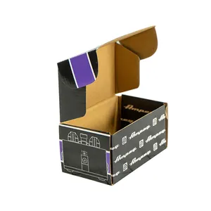 Novel design factory manufacturer Mailing corrugated paper box package clothing Shipping boxes custom logo