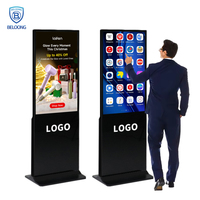 Proveedor de Kiosco Táctil Capacitivo con Pantalla LCD, Exhibidor Publicitario de Pie para Señalización
