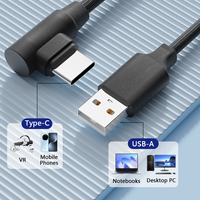 Câble de charge rapide Type-C OEM ODM 3A pour Android et ordinateur, câble USB noir