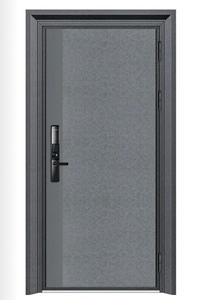 Cửa an ninh bằng thép không gỉ hiện đại cho khu dân cư sử dụng chống trộm bên ngoài với hướng dẫn sử dụng mở thành phẩm - Product Image 2