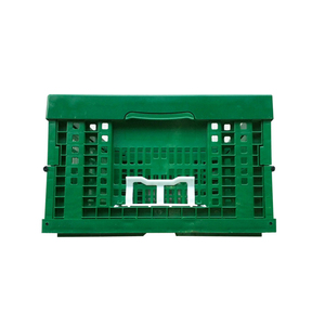 Nhà cung cấp Trung Quốc có thể gập lại nông nghiệp Rau nhựa giỏ Stackable Crate cho trái cây và rau quả - Product Image 3