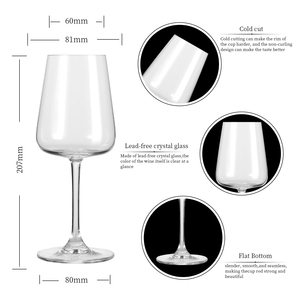 Hxglass 500ml thu hình-miệng pha lê ly thủy tinh thiết kế thời trang chất lượng cao cà phê Whisky uống Kính biểu tượng tùy chỉnh đóng gói - Product Image 5