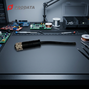 Cable Terminal de Crimpado de PVC PRODATA, Impermeable, Personalizado, M8 4M 36-48 AWG, para Arnés de Cableado Electrónico, OEM/ODM Disponible - Product Image 1