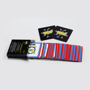 Tarjeta de juego de adivinanzas divertida impresa personalizada, juego de cartas educativas para niños, tarjetas de papel con patrón de animales de dibujos animados Engliah - Product Image 5