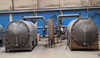 Four de carbonisation continu à grande capacité pour charbon actif