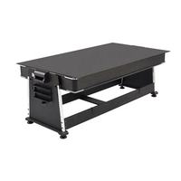 Table de jeu multifonctionnelle rotative en MDF 7 pieds 4 en 1 à prix de gros à vendre