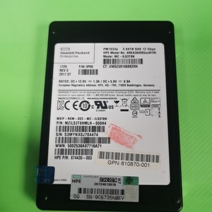 Sams-un-g H-P-E PM1633a 3.84TB SAS 12Gbps SSD AREA3840S5xnNTRI MZILS3T8HMLH-000H4 อินเทอร์เฟซ SAS ให้การถ่ายโอนข้อมูลความเร็วสูง - Product Image 1