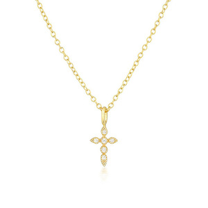 สร้อยคอพร้อมจี้คริสตัลเพชร S925 สร้อยคอพร้อมต่างหูสไตล์คลาสสิกสไตล์ตะวันตก - Product Image 4