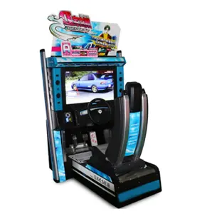 Alta Redditività Divertimenti Al Coperto A Gettoni Arcade Iniziale D5 Macchina di Video Gioco di Auto Da Corsa Per La Vendita