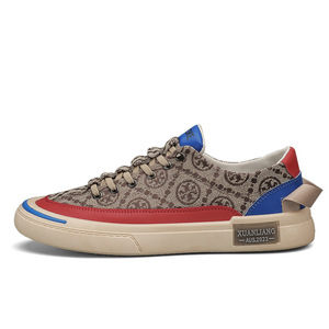 New style breathable <b>soft</b>-soled casual versatile trendy low-<b>top</b> canvas shoes for men, sporty flat-bottomed shoes - Product Image 3