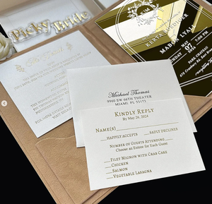 Luxury Gravure <strong>Printing</strong> Invites Elegant Burgundy Floral Velvet Wedding <strong>Invitation</strong> with <strong>Personalized</strong> Gold Wax Seal - Product Image 6