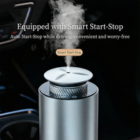 Diffuseur d'arômes intelligent pour voiture et maison en aluminium aéronautique de qualité supérieure DA1004, démarrage/arrêt automatique, 4 vitesses, anti-fuite