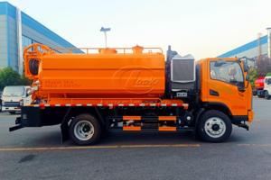 Camión de Saneo Shacman G1 de 11m³ con Bomba de Vacío de Alta Succión Accionada por Motor Auxiliar, Bomba de Limpieza con Chorro de Agua a Presión Máxima de 22MPa - Product Image 5