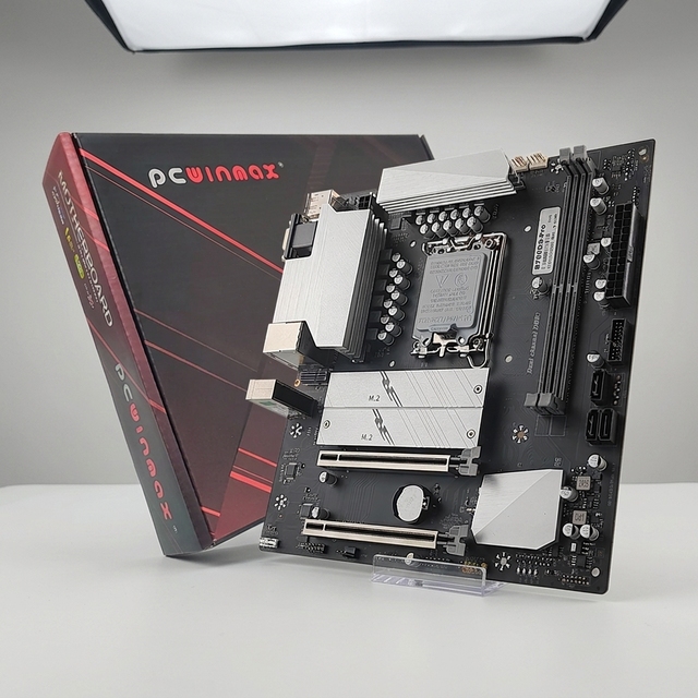 PCWINMAX B760 LGA1700 Gaming Motherboard DDR5 PCIe 5.0 M.2 OEM ODM for 12th 13th Gen Processors Gaming Desktop PC
