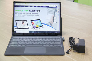 Nouvel ordinateur portable 2 en 1 avec écran tactile métallique de 13 pouces, 2240*1440 2K, Intel Alder Lake 12e génération, USB, tablette PC Windows 11 avec clavier - Product Image 2