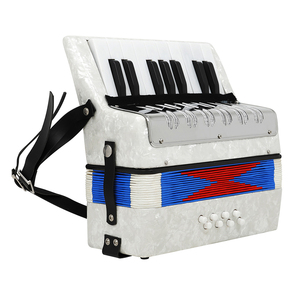 Jouets de clavier bon marché, 17 touches, 8 basses, enfants, étudiants, pratiquer la cellulose en bois massif blanc pour <span class=keywords><strong>jouer</strong></span> de l'<span class=keywords><strong>accordéon</strong></span> - Product Image 3