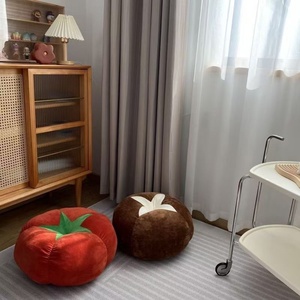 Cojines de <span class=keywords><strong>Piso</strong></span> Creativos en Forma de Champiñón y Tomate, Personalizables, Almohadas para Silla, Cojines Decorativos para Sofá y Cama, Venta Caliente - Product Image 5