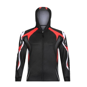 Chemise de pêche pour homme à manches longues avec logo personnalisé, impression par sublimation, séchage rapide, protection UV, extensible, coupe-vent, imperméable - Product Image 4