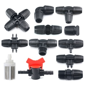SLGJ051 Tubo de Dos Vías con Bloqueo Capilar, Accesorios de PE para Riego Hidropónico - Product Image 2