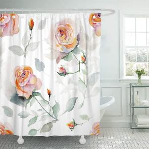 Cortina de Ducha Decorativa de Poliéster con Diseño Personalizado - Product Image 2