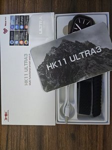 2025 HK11 PRO MAX Reloj inteligente AI <span class=keywords><strong>Robot</strong></span> 2,02 Bt Respuesta de llamadas IP68 2,02 Pantalla AMOLED Plus Nuevo HK10 HK11 ULTRA 3 Relojes - Product Image 5