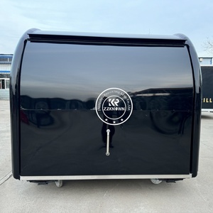 ZZKNOW <span class=keywords><strong>Mini</strong></span> remorque de restauration mobile entièrement équipée, petit chariot de nourriture, boutique de boissons mobiles, camion de nourriture pour la vente de glaces - Product Image 4