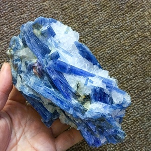 Piedra Natural de Cianita Azul al por Mayor, Muestra de Cristal Azul Raro, Material en Bruto, Piedra Curativa para Decoración del Hogar, Regalo Creativo - Product Image 3