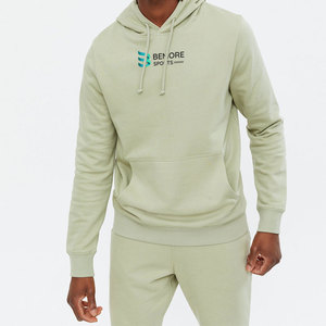 Sudadera con Capucha Personalizada para Hombre 2026, de Alta Calidad, Color Sólido, Diseño Personalizable, Estilo Deportivo Urbano, Poliéster/Algodón - Product Image 1