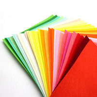 Feutre industriel non tissé coloré pour loisirs créatifs, idéal pour la décoration de maternelles (vente en gros)