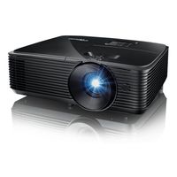 Projecteur DLP Optoma W400LVe 4K avec 4000 lumens, courte focale, zoom 1,1x, portable pour les entreprises et l'éducation