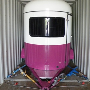 Remolque para Caballos de Carga Recta HERUI, Modelo Económico, 2 Caballos, Nuevo, Transporte Especial, Color Personalizado - Product Image 2