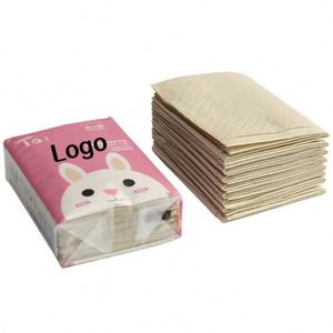 Thickened Portable Pocket <b>Tissue</b> - Custom Logo Printed Mini Facial Handkerchief <b>Paper</b> - Product Image 1