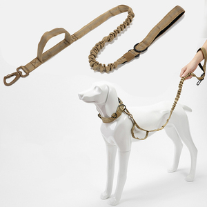 Correa elástica de alta resistencia para perro, cinturón de seguridad para coche, sin tirones, 2 asas acolchadas, para entrenamiento - Product Image 2