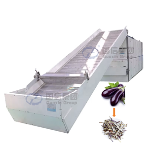 Easy-to-operate continuous eggplant mesh belt <b>drying</b> <b>equipment</b> eggplant processing vegetable dryer - Product Image 1