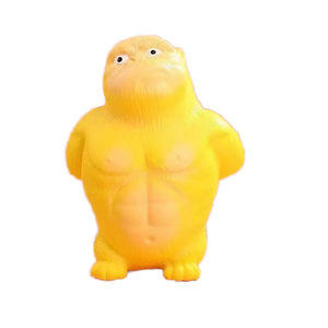 Jouets anti-stress en PVC unisexe en gros, grande boîte de jeux amusants anti-stress en forme d'orang-outan pour la décoration de la maison - Product Image 1