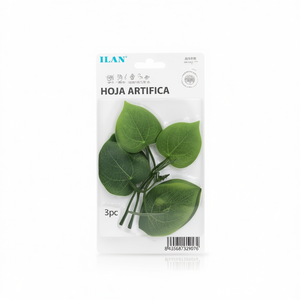 Foglia Artificiale ILAN 15cm Confezione da 3 Pezzi Per Decorazioni - Product Image 2