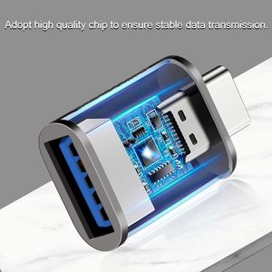 USB C Nam để USB3.0 nữ OTG <span class=keywords><strong>adapter</strong></span>, xách tay Loại C để USB máy ảnh <span class=keywords><strong>Adapter</strong></span> OTG dữ liệu đồng bộ kết nối cho <span class=keywords><strong>iPhone</strong></span>, iPad, thiên hà - Product Image 2
