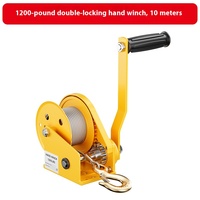 Treuil de climatisation extérieur à commande manuelle, câble en acier, hauteur de levage de 30 m, grue amovible pour l'installation et l'entretien des unités